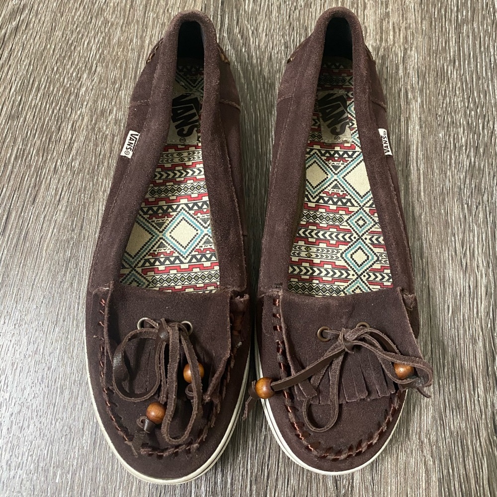 Vans Mikalah suede slip on moccasin